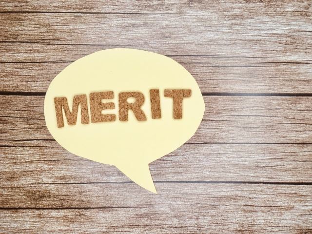 メリットの吹き出し