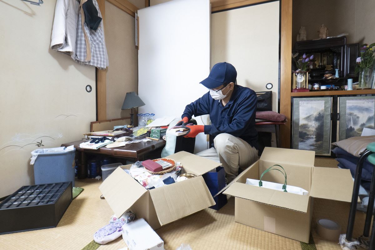 ゴミ屋敷の清掃を業者